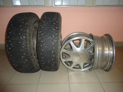 Лот: 3160947. Фото: 1. продам шины и диски. Шины на дисках