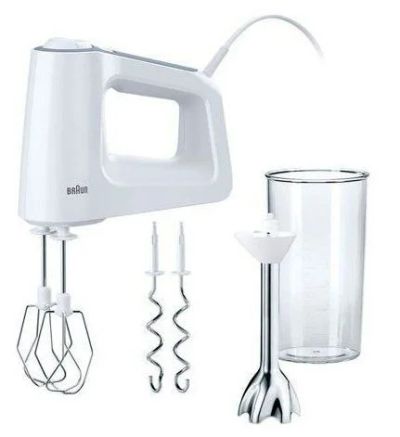 Лот: 11697904. Фото: 1. Миксер BRAUN HM 3107 WH. Кухонная