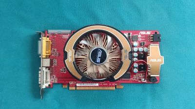 Лот: 25602148. Фото: 1. Видеокарта ASUS EAH3850/G/HTDI... Видеокарты