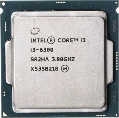 Лот: 15058405. Фото: 1. Intel® Core™ i3-6300 (4 МБ кэш-памяти... Процессоры