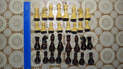 Лот: 24955330. Фото: 1. Шахматные фигуры. Шахматы, шашки, нарды