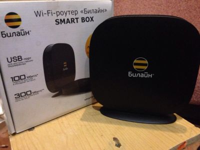 Лот: 7286139. Фото: 1. wifi роутер билайн smart box. WiFi, Bluetooth адаптеры