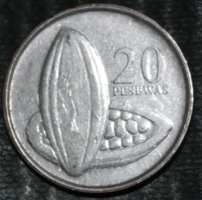 Лот: 18182288. Фото: 1. Экзотика с рубля (56616) Гана. Остальные страны