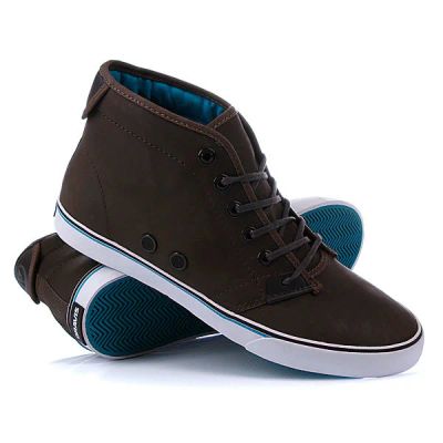 Лот: 12282636. Фото: 1. Кеды М Gravis SLYMZ MID LEATHER... Кеды, кроссовки, слипоны