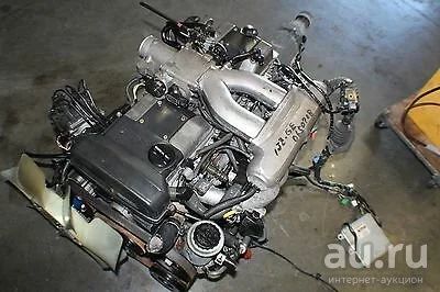 Лот: 13596625. Фото: 1. Двигатель 1JZ-GE NO VVTI. Двигатель и элементы двигателя