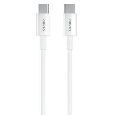 Лот: 24213954. Фото: 1. Кабель USB OLMIO, Type-C to Type-C... Зарядные устройства, блоки питания, адаптеры сетевые для смартфонов