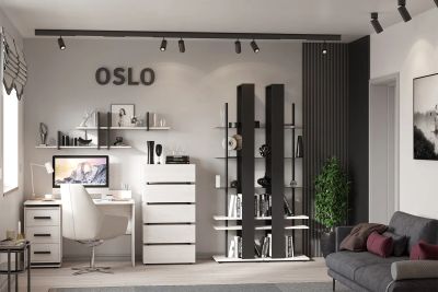 Лот: 24608588. Фото: 1. Модульный гарнитур Hoff Oslo. Гостиные, стенки, горки