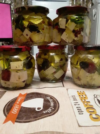 Лот: 15397436. Фото: 1. сыр в оливковом масле иммертинский... Молоко и молочные продукты