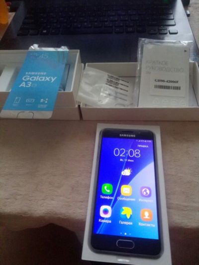 Лот: 9836529. Фото: 1. Samsung Galaxy A3 (2016) SM-A310F... Смартфоны