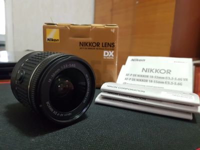 Лот: 12043583. Фото: 1. объектив af-p dx nikkor 18-55mm... Объективы