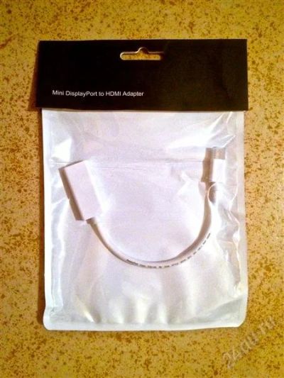 Лот: 2605642. Фото: 1. Переходник Mini DisplayPort на... Шлейфы, кабели, переходники