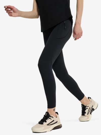 Лот: 24865282. Фото: 1. Легинсы женские Li-Ning, Черный. Другое (спортивная одежда)
