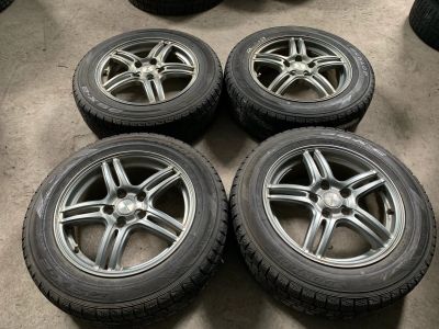 Лот: 16517919. Фото: 1. Waren R16 + Dunlop DSX, 205/60... Шины на дисках