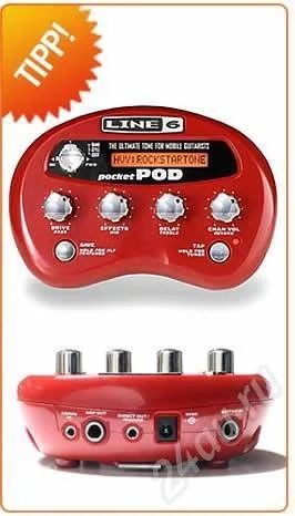 Лот: 533850. Фото: 1. Line 6 pocket pod. Гитарные эффекты и комбоусилители