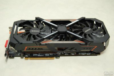 Лот: 13316001. Фото: 1. Продам видеокарту GTX Aorus 1080ti... Видеокарты