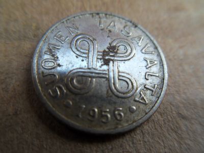 Лот: 16188326. Фото: 1. Финляндия 1 марка, 1956. Много... Европа