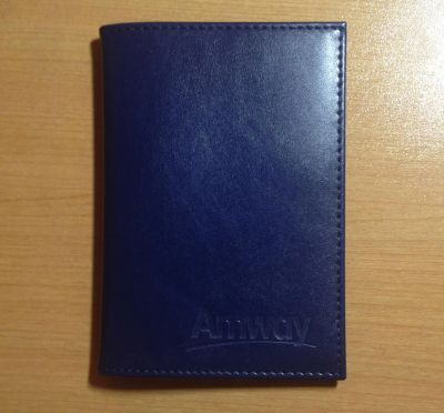 Лот: 8863603. Фото: 1. Обложка для паспорта синяя. Бумажники, кошельки, портмоне