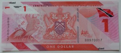 Лот: 17868508. Фото: 1. R Тринидад и Тобаго 1 доллар 2020... Америка