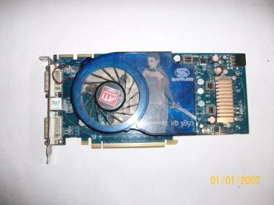 Лот: 5206669. Фото: 1. Видеокарта Radeon HD 3850 512Mb... Видеокарты