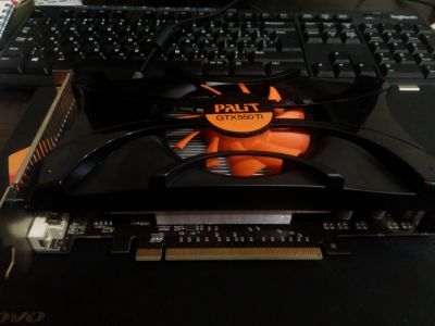 Лот: 13246151. Фото: 1. Palit GTX 550 Ti. Видеокарты
