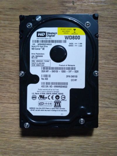 Лот: 12314447. Фото: 1. Жесткий диск Western Digital Caviar... Жёсткие диски