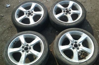 Лот: 1893071. Фото: 1. Subaru 7J/5x100/OFF55/17" R17. Диски