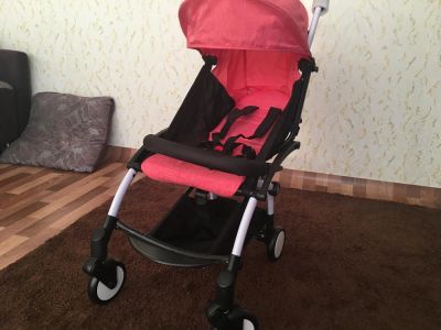 Лот: 9754309. Фото: 1. Прогулочная коляска Babytime розовая. Коляски