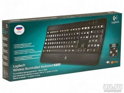 Лот: 8120740. Фото: 1. Клавиатура беспроводная с подсветкой... Клавиатуры и мыши
