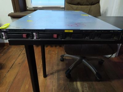 Лот: 17383824. Фото: 1. Сервер HP e5520 x2/16gb ddr3/hdd... Оргтехника, ПО, серверы