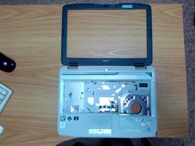 Лот: 12505147. Фото: 1. Корпус Acer Aspire 4520 (дно... Корпуса, блоки питания