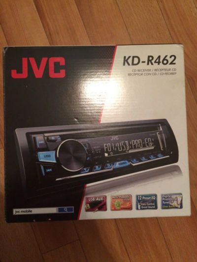 Лот: 6842781. Фото: 1. Продам Автомагнитолу JVC (KD-R462EYD... Автомагнитолы