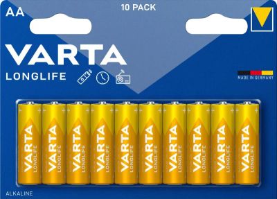 Лот: 22144195. Фото: 1. VARTA LR6 (BP-10) (200) LONGLIFE. Батарейки, аккумуляторы, элементы питания