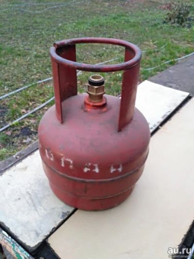Лот: 11815302. Фото: 1. газовый баллон 5 литров. полный... Баллоны, газ в баллонах