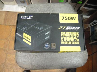 Лот: 5401211. Фото: 1. Блок питания OCZ 750W модульный... Корпуса, блоки питания