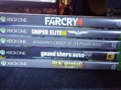 Лот: 5741673. Фото: 1. Xbox one игры обмен. Игры для консолей