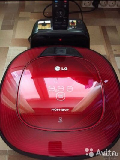 Лот: 8155730. Фото: 1. Робот-пылесос LG Hom-Bot Square... Пылесосы, паровые швабры