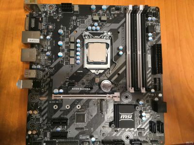 Лот: 16752121. Фото: 1. I5 7600k + msi bazooka b250m. Комплекты запчастей