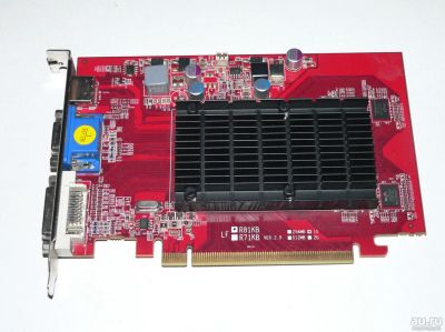 Лот: 15281171. Фото: 1. PCI-E 1024Mb AMD Radeon 5450 AX5450. Видеокарты
