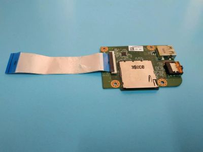 Лот: 16434511. Фото: 1. Б/У плата с разъемами USB, Audio... Платы расширения, контроллеры, доп. порты