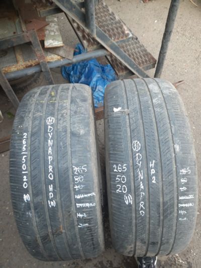 Лот: 23518394. Фото: 1. 2шт 265-50-20 Hankook Dyna Pro... Шины