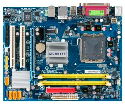 Лот: 8107287. Фото: 1. Материнская плата socket 775 gigabyte... Материнские платы