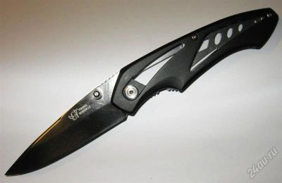 Лот: 1102009. Фото: 1. Нож складной с чехлом. Новый!. Ножи, топоры