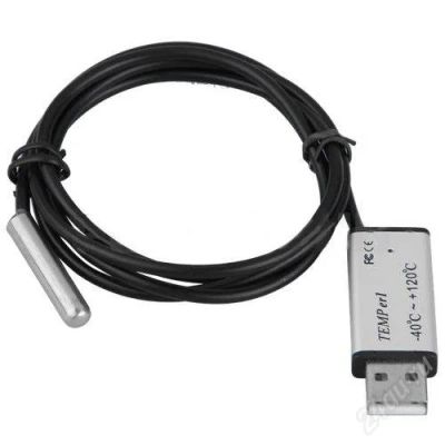 Лот: 2337085. Фото: 1. usb термометр temper. Контрольно-измерительное оборудование