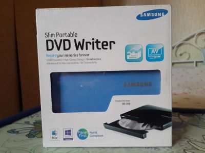 Лот: 6347096. Фото: 1. USB привод samsung SE-208. Приводы CD, DVD, BR, FDD