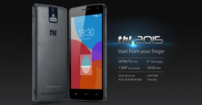 Лот: 5360776. Фото: 1. В наличии THL 2015 2гб 16гб Черн... Смартфоны