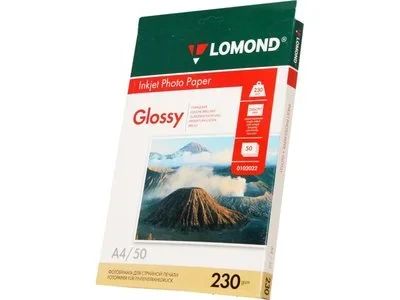 Лот: 13926920. Фото: 1. Бумага А4 "Lomond" 230 г/мкв 50... Другое (хозтовары)