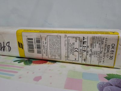 Лот: 25361725. Фото: 1. Электроды ESAB OK 61.30 обмен... Электроды, проволока для сварки