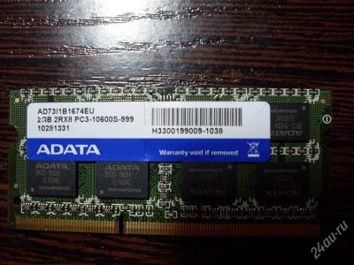 Лот: 1708578. Фото: 1. Оперативка ноутбучная A-Data DDR3... Оперативная память