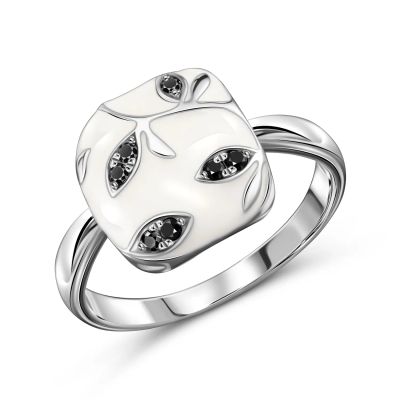 Лот: 23850088. Фото: 1. Кольцо TALANT из серебра с эмалью... Кольца, перстни