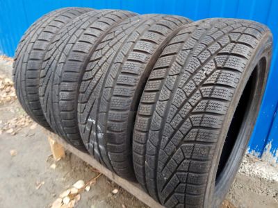 Лот: 13899800. Фото: 1. #1306 205/55 R16 Pirelli W 210... Шины